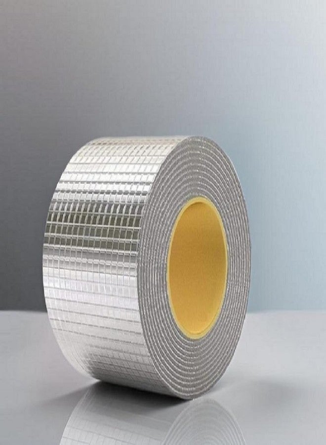 ZUCLLSPA Long-lasting Hold [ 4 Inch ] Adhesive Tape For Wall | Water Leakage Tape | Moisture Resistance Roofing Sheet For House | Window Screen Repair Tape | Prevents Air Leaks In Ducts, Pipe Wrapping - Image 1